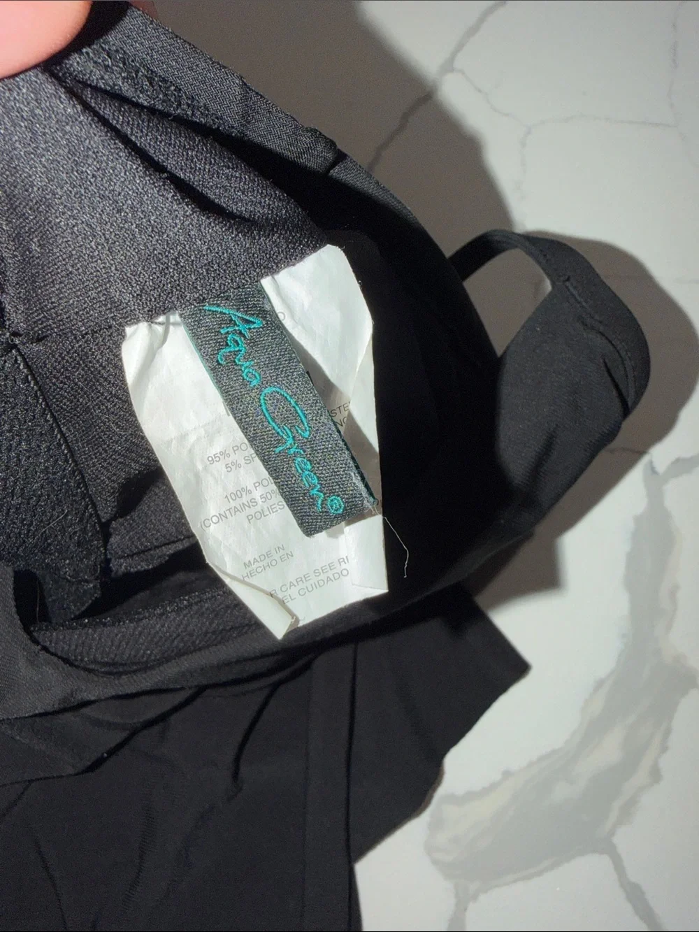 Aqua Green sleek black